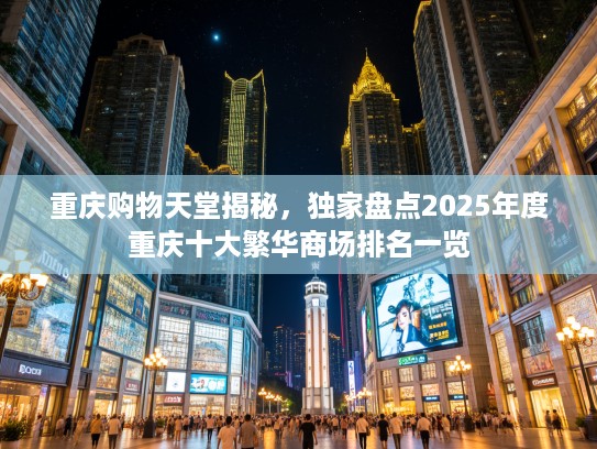 重庆购物天堂揭秘，独家盘点2025年度重庆十大繁华商场排名一览