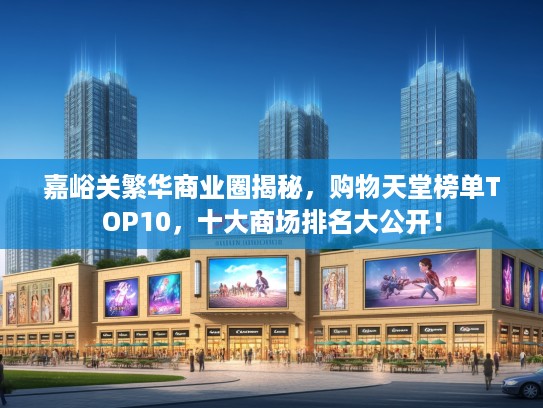 嘉峪关繁华商业圈揭秘，购物天堂榜单TOP10，十大商场排名大公开！