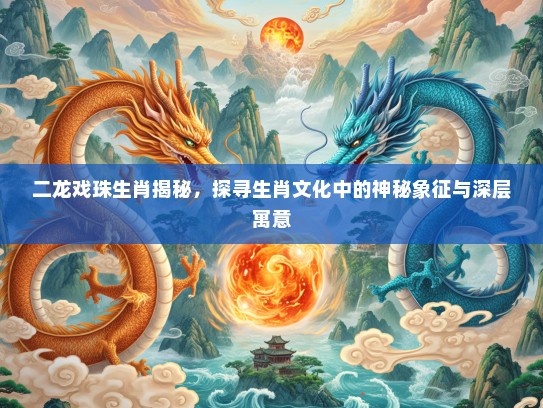 二龙戏珠生肖揭秘，探寻生肖文化中的神秘象征与深层寓意