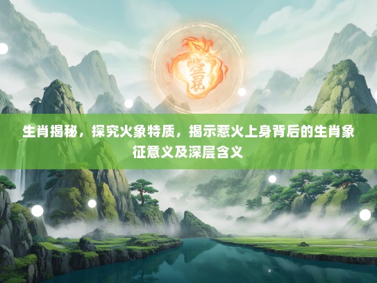 生肖揭秘，探究火象特质，揭示惹火上身背后的生肖象征意义及深层含义