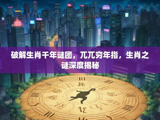 破解生肖千年谜团，兀兀穷年指，生肖之谜深度揭秘
