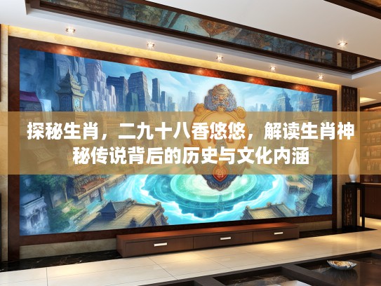 探秘生肖，二九十八香悠悠，解读生肖神秘传说背后的历史与文化内涵