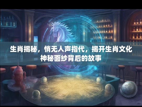 生肖揭秘，悄无人声指代，揭开生肖文化神秘面纱背后的故事