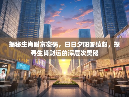 揭秘生肖财富密码，日日夕阳听猿怨，探寻生肖财运的深层次奥秘