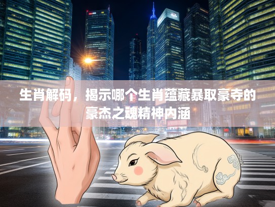 生肖解码，揭示哪个生肖蕴藏#取豪夺的豪杰之魂精神内涵