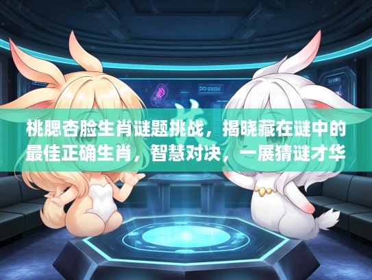 桃腮杏脸生肖谜题挑战，揭晓藏在谜中的最佳正确生肖，智慧对决，一展猜谜才华！