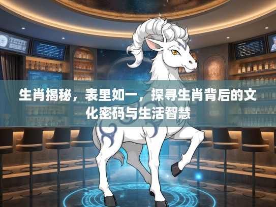 生肖揭秘，表里如一，探寻生肖背后的文化密码与生活智慧