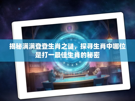 揭秘满满登登生肖之谜，探寻生肖中哪位是打一最佳生肖的秘密