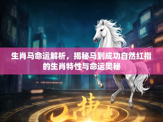 生肖马命运解析，揭秘马到成功自然红指的生肖特性与命运奥秘
