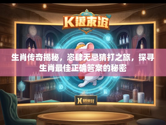 生肖传奇揭秘，恣肆无忌猜打之旅，探寻生肖最佳正确答案的秘密