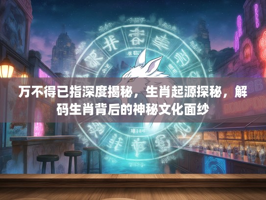 万不得已指深度揭秘，生肖起源探秘，解码生肖背后的神秘文化面纱