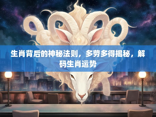 生肖背后的神秘法则，多劳多得揭秘，解码生肖运势