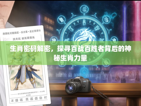 生肖密码解密，探寻百战百胜者背后的神秘生肖力量