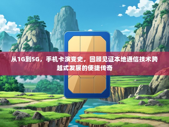 从1G到5G，手机卡演变史，回顾见证本地通信技术跨越式发展的便捷传奇