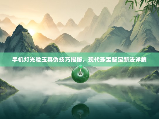 手机灯光验玉真伪技巧揭秘，现代珠宝鉴定新法详解