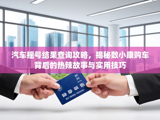 汽车摇号结果查询攻略，揭秘数小康购车背后的热辣故事与实用技巧