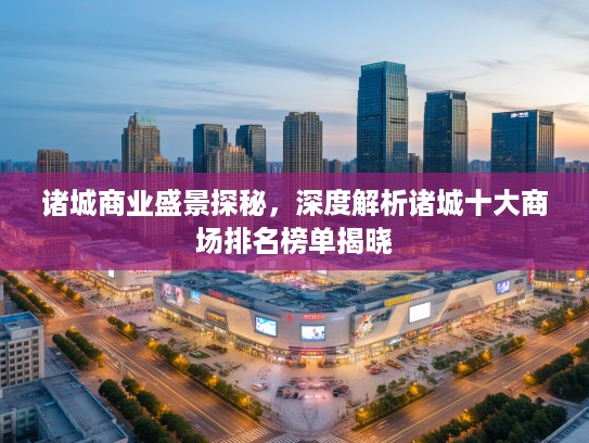 诸城商业盛景探秘，深度解析诸城十大商场排名榜单揭晓