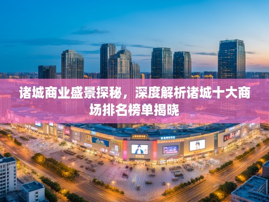 诸城商业盛景探秘，深度解析诸城十大商场排名榜单揭晓