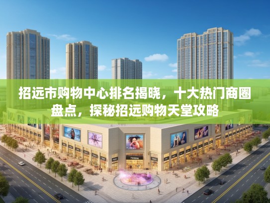 招远市购物中心排名揭晓，十大热门商圈盘点，探秘招远购物天堂攻略