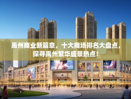 禹州商业新篇章，十大商场排名大盘点，探寻禹州繁华盛景热点！